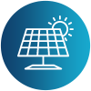Solar Panel Cleaning Service Icon